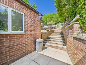 PATIO WITH VIEW TO GARDEN- click for photo gallery